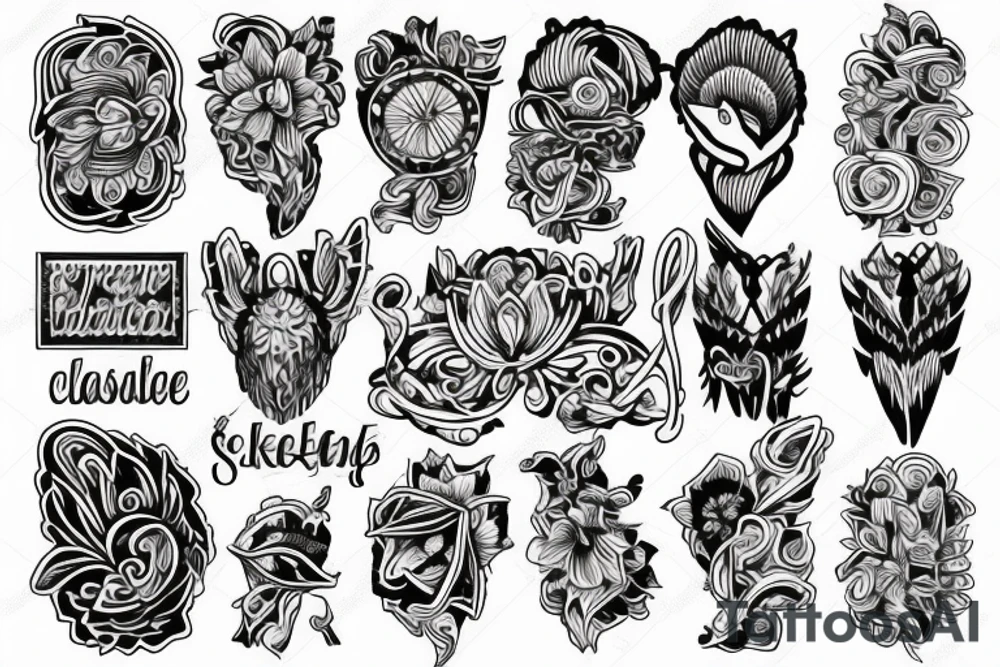 simple, classic tattoo idea