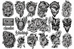 simple, classic tattoo idea