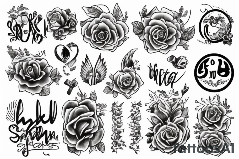 simple, classic tattoo idea