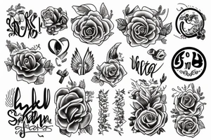 simple, classic tattoo idea