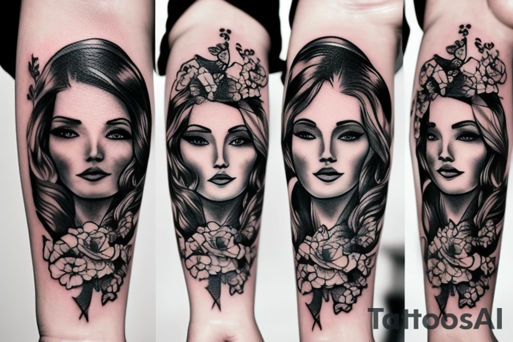 современный войн tattoo idea