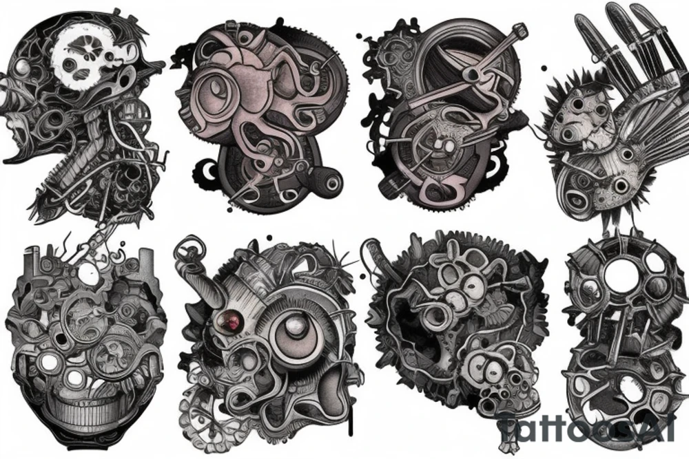 mechanism tattoo idea