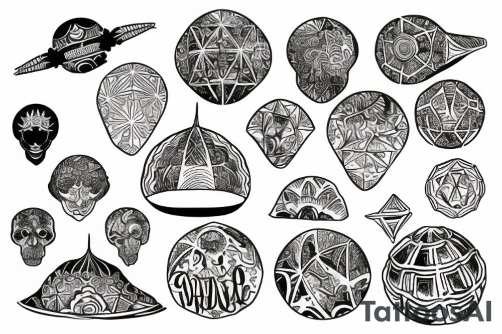 golden domes tattoo idea