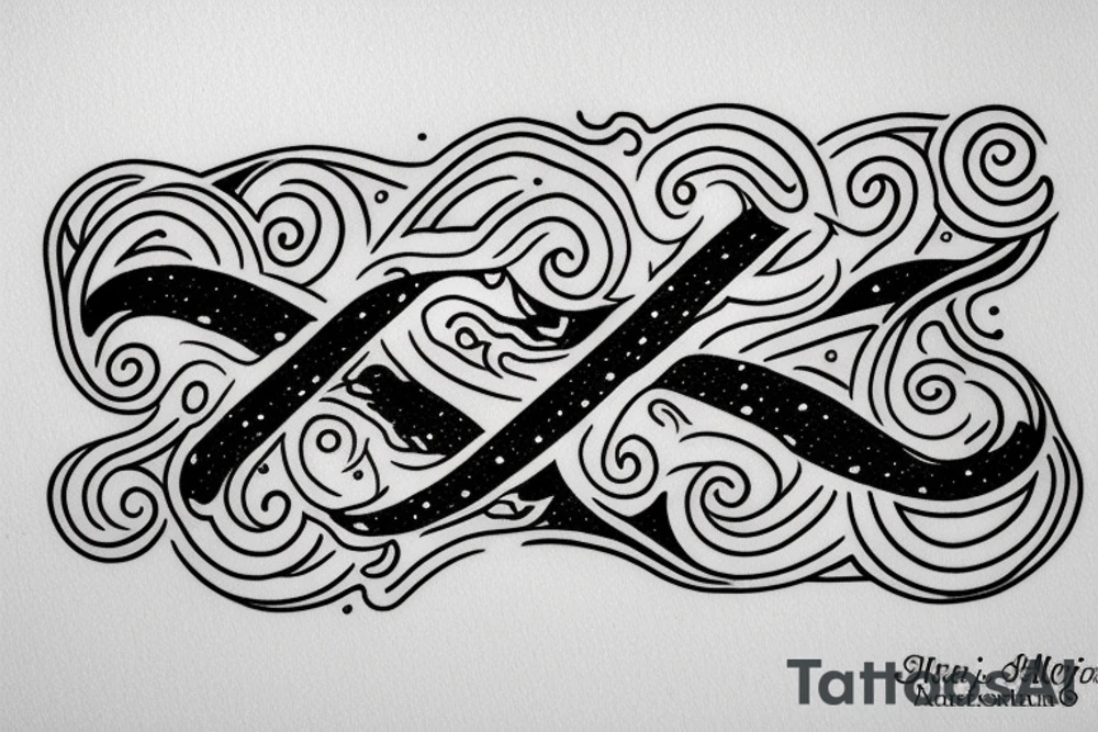 Infinity sign from a film with the name tattoo idea