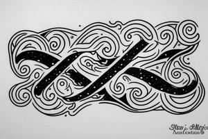 Infinity sign from a film with the name tattoo idea
