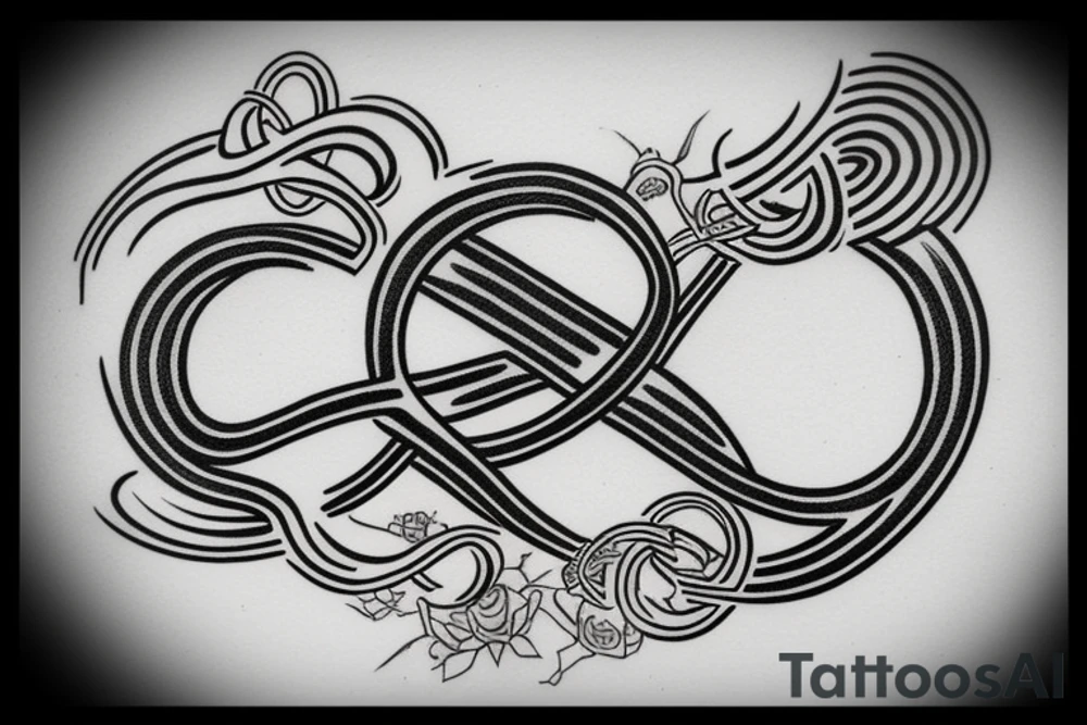 Infinity sign from a film with the name tattoo idea