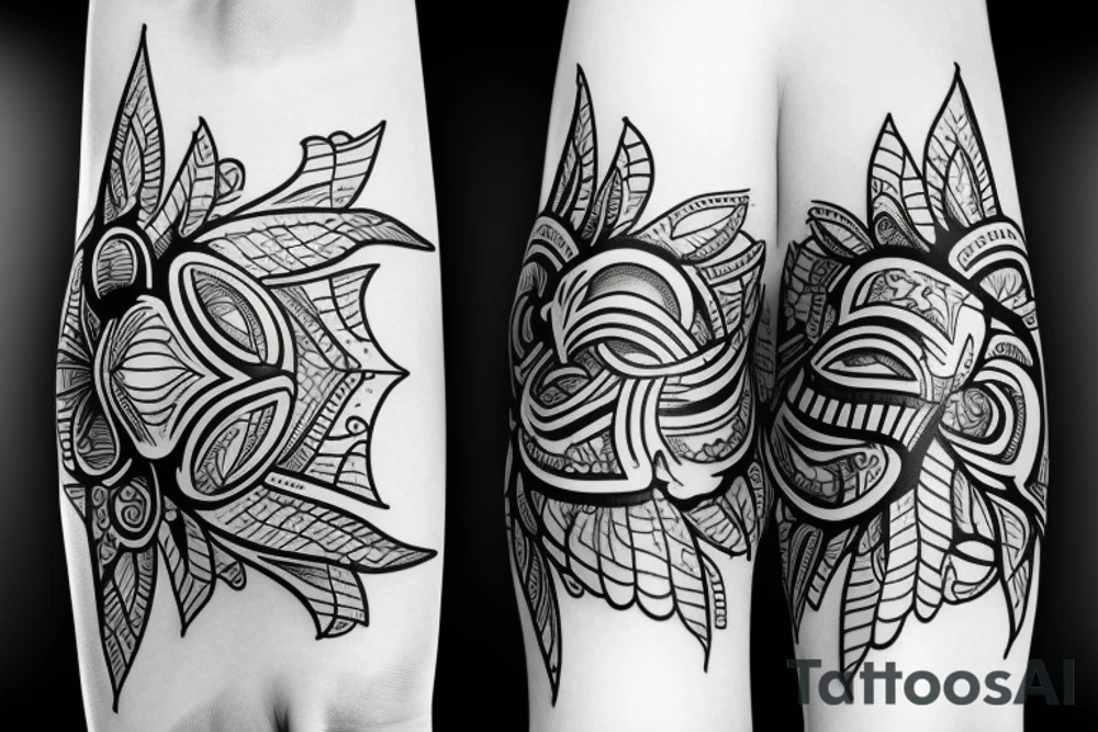 ворон tattoo idea