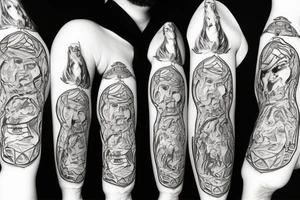 Ring of the mordor tattoo idea