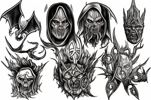 Ring of the mordor tattoo idea