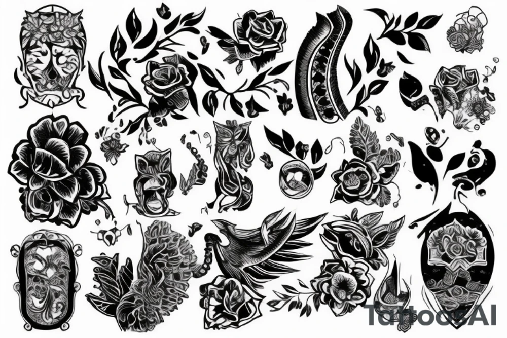 Депрессия tattoo idea