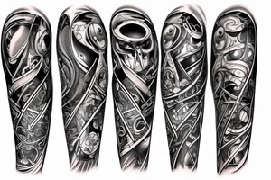 Electric unicycle tattoo idea
