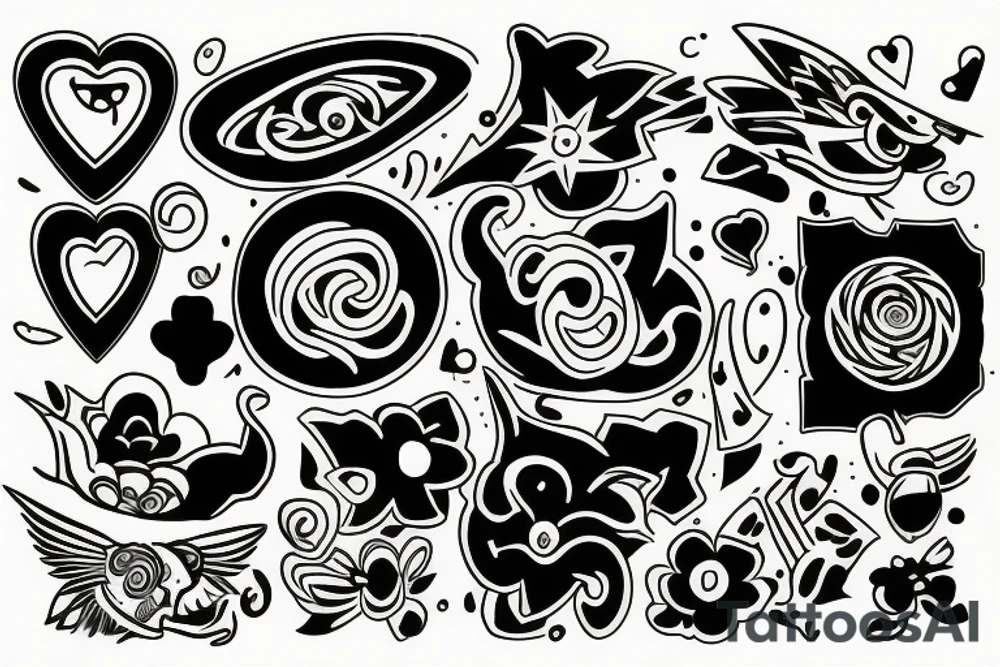 lucky tattoo idea