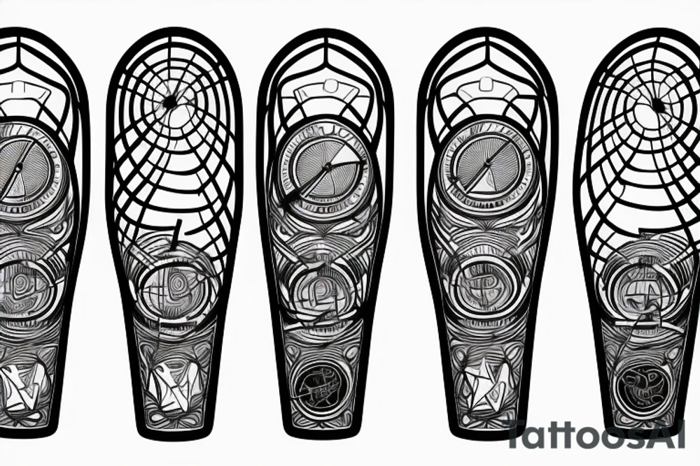 Electric unicycle tattoo idea