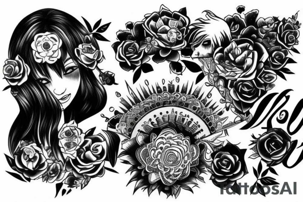 hakosuka on arm tattoo idea