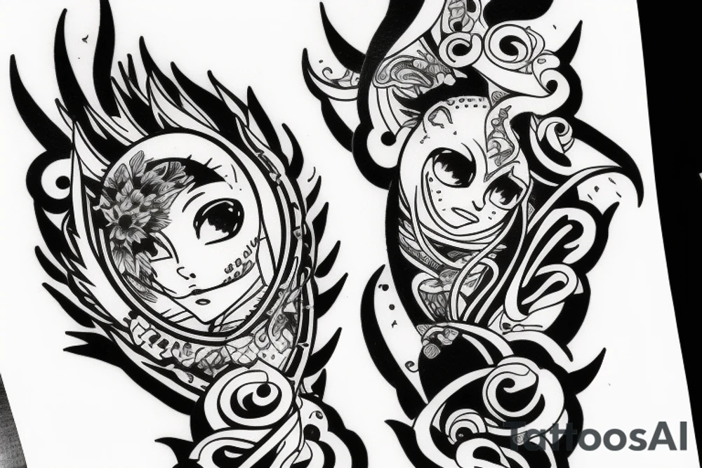 hakosuka on arm tattoo idea