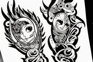 hakosuka on arm tattoo idea
