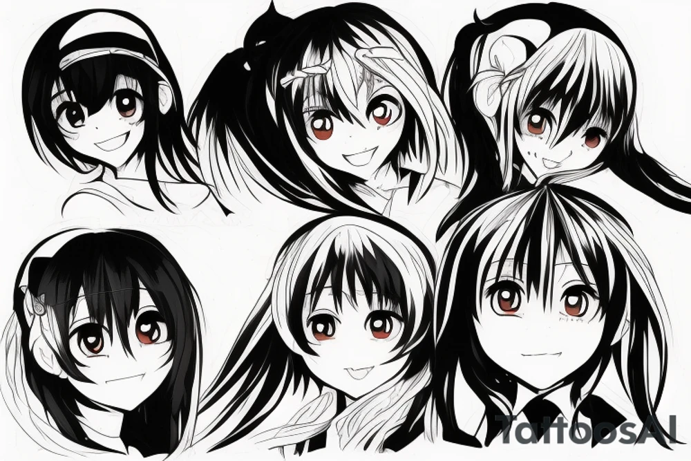 toradora characters tattoo idea