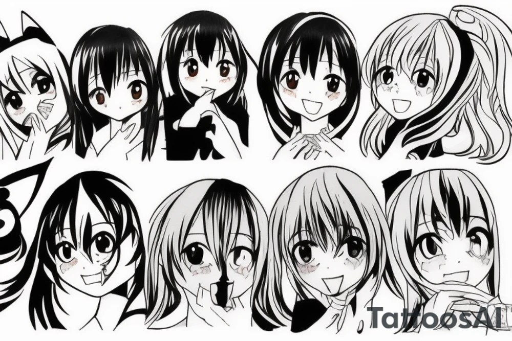 toradora characters tattoo idea