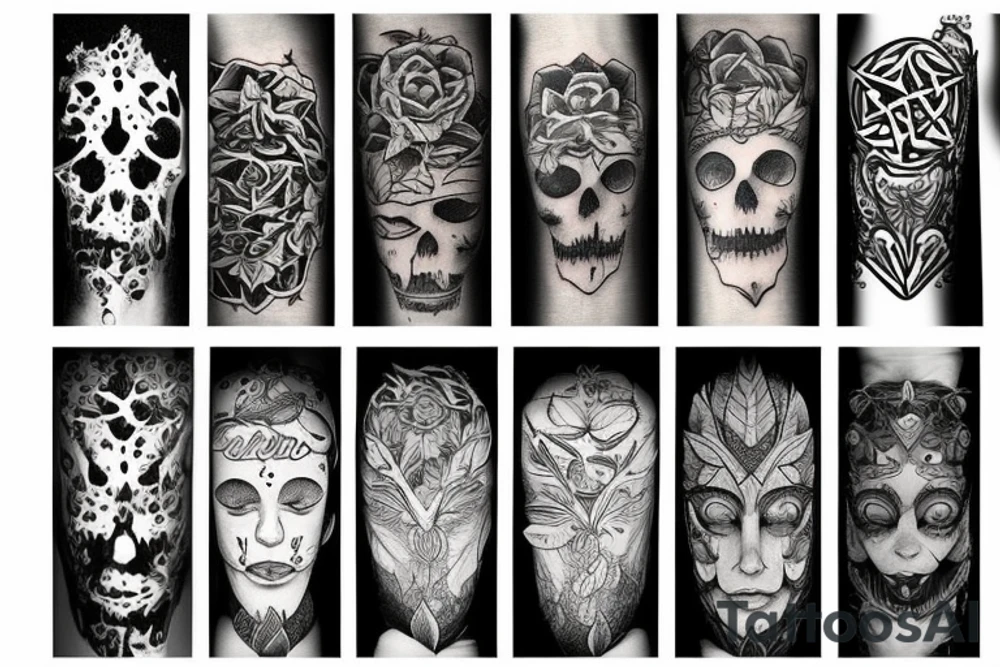 Forest tattoo idea
