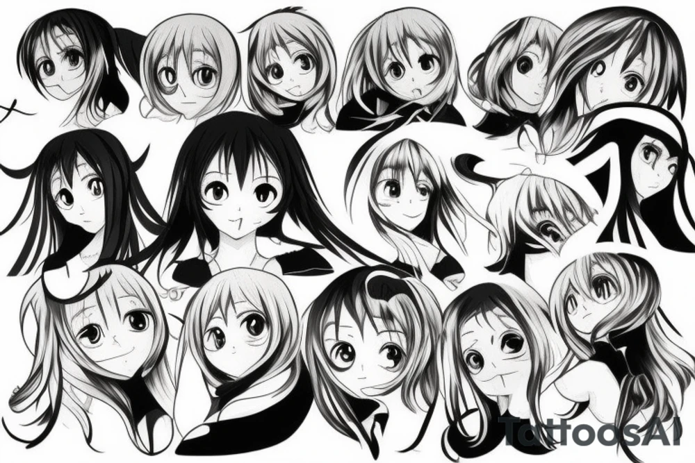 toradora characters tattoo idea