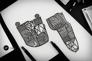 hakosuka nissan skyline on arm tattoo idea