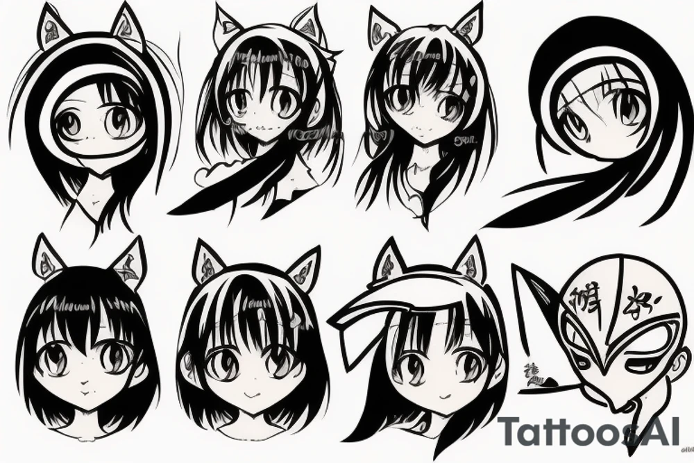 toradora character tattoo idea