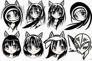 toradora character tattoo idea