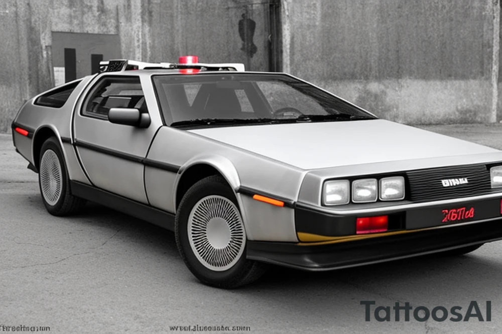 DeLorean
Там, куда мы отправляемся, дороги нам не понадобятся tattoo idea