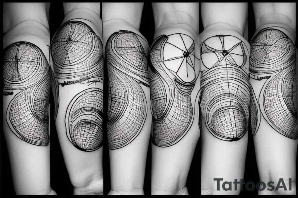 Unicycle tattoo idea