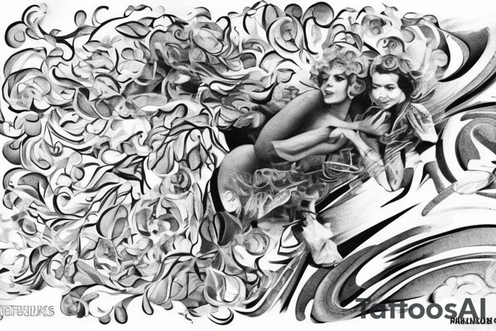 Мальчикв маске зайчика, в рубашке, шортах и сандалики, зловещая tattoo idea