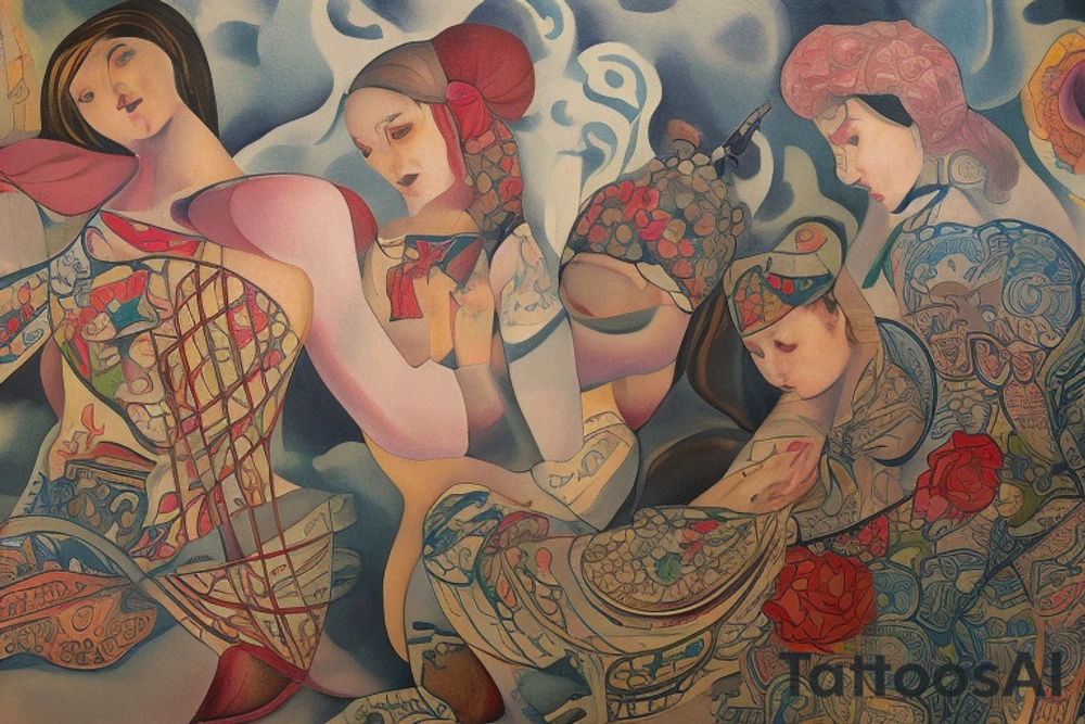 Мальчикв маске зайчика, в рубашке, шортах и сандалики, зловещая tattoo idea Мальчикв маске зайчика, в рубашке, шортах и сандалики, зловещая tattoo idea