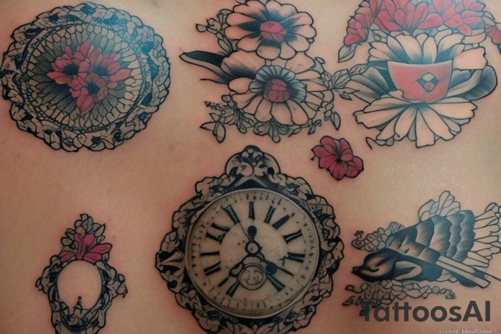 Мальчикв маске зайчика, в рубашке, шортах и сандалики, зловещая tattoo idea Мальчикв маске зайчика, в рубашке, шортах и сандалики, зловещая tattoo idea