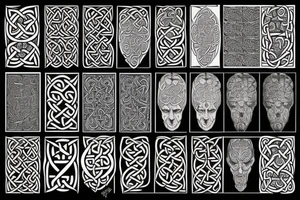 Celtic patterns with the name Oleg tattoo idea