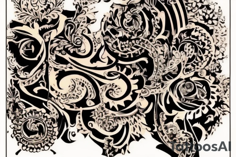 Черный ворон переходящий в огненного феникса путем перерождения огнем tattoo idea