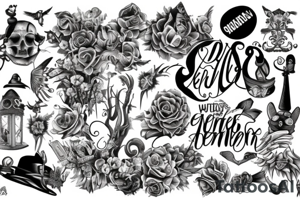 Dierty walls entrances homes tattoo idea