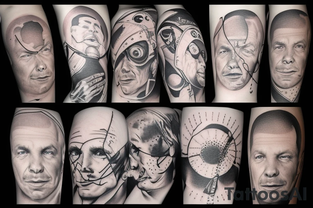 Gagarin tattoo idea