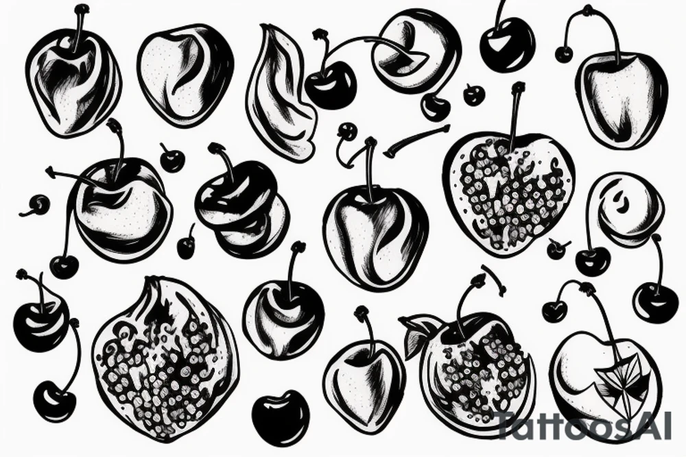 Cherry tattoo idea