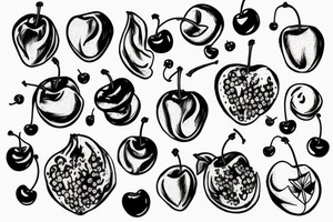 Cherry tattoo idea