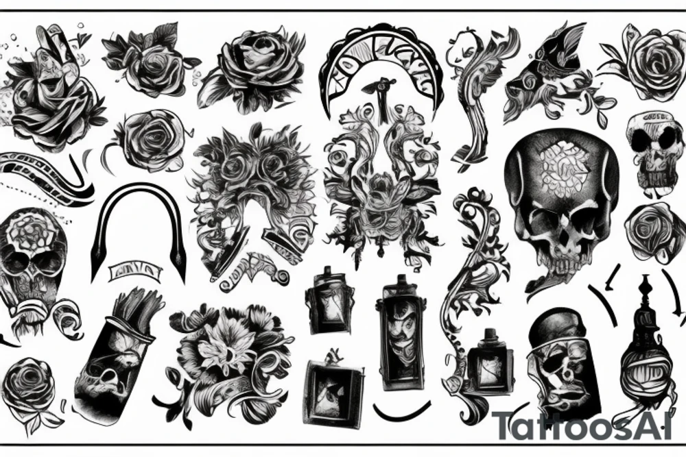 Dirty walls Russia tattoo idea