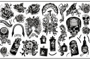 Dirty walls Russia tattoo idea