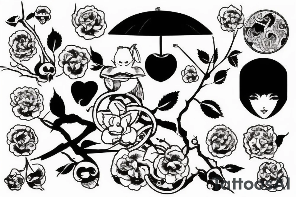 Cherry tattoo idea