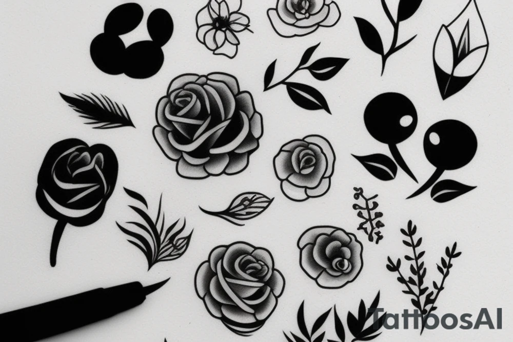 small cute tattoo tattoo idea