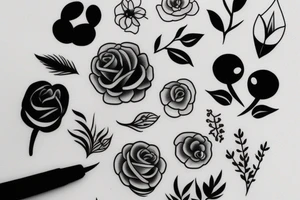 small cute tattoo tattoo idea