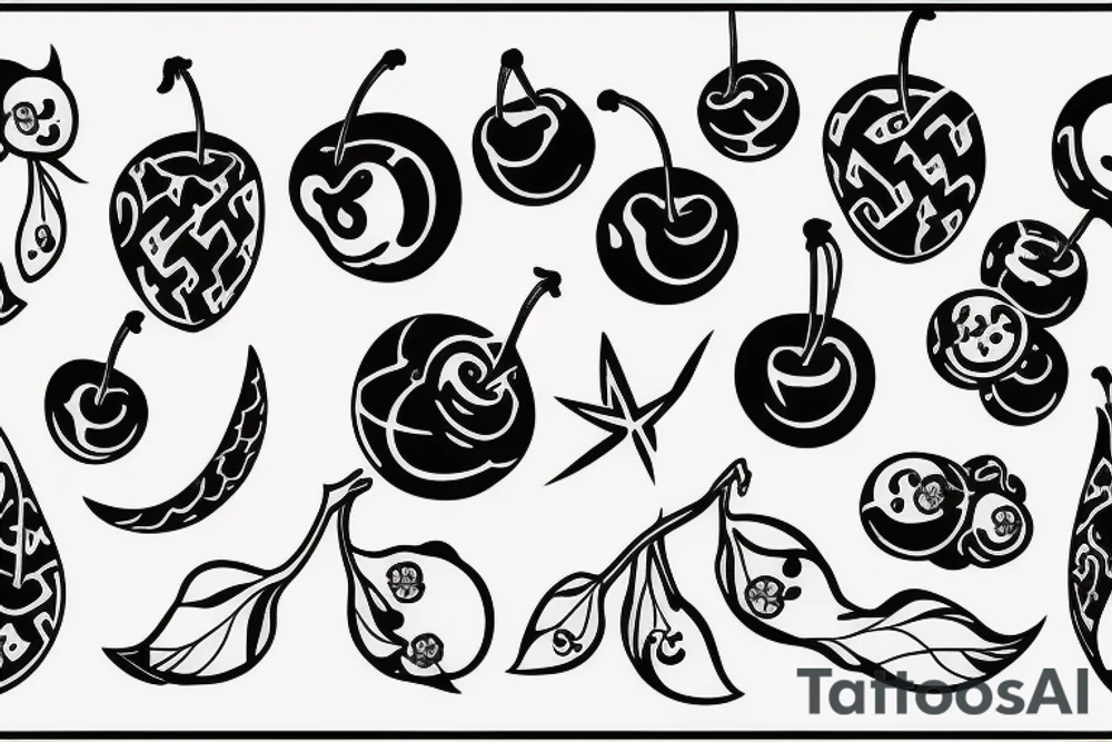 Cherry tattoo idea