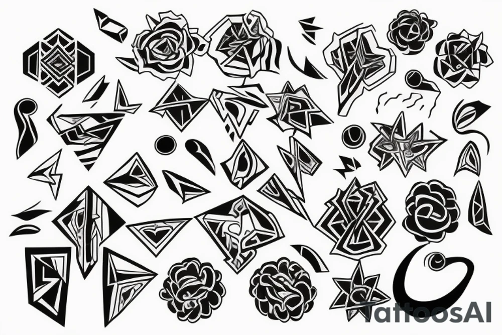 Figures tattoo idea