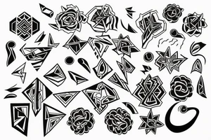 Figures tattoo idea