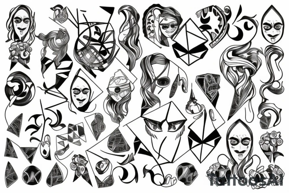 Figures tattoo idea