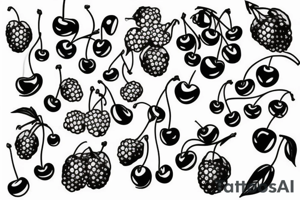 Cherry tattoo idea