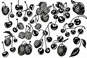 Cherry tattoo idea