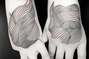 Wave tattoo idea